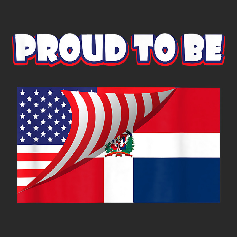 Proud To Be Dominican And American Flag July 4th T Shirt Printed hat by cm-arts | Artistshot