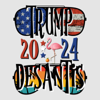 Trump Desantis 2024 Eection Merican Fag Famingo Stars 24 Puover Basic  Exclusive T-shirt | Artistshot