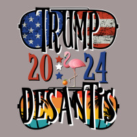 Trump Desantis 2024 Eection Merican Fag Famingo Stars 24 Puover Basic  Vintage Short | Artistshot