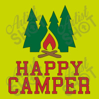 Happy Camper Oval Patch | Artistshot