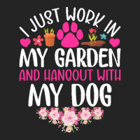 Dog I Just Work In My Garden And Hang Out Whit My Dog 3/4 Sleeve Shirt | Artistshot