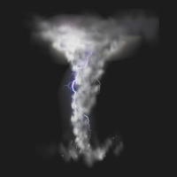 Tornado Hurricane Lightning Bolt Storm   Cloud Strikes Sky T Shirt Hoodie & Jogger Set | Artistshot