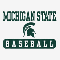 Michigan State Spartans Baseball Officially Licensed T Shirt Rectangle Patch | Artistshot