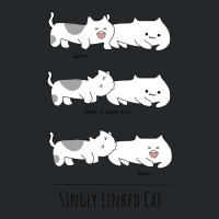 Singly Linked List Cats Biting Each Other Crewneck Sweatshirt | Artistshot