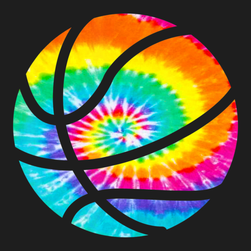 Basketball Tie Dye Rainbow Trippy Hippie Classic T-shirt by cm-arts | Artistshot