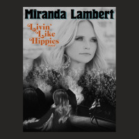 Miranda Lambert - Livin Like Hippies Ladies Fitted T-shirt | Artistshot