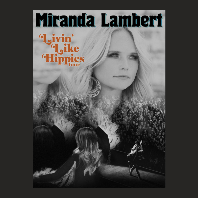 Miranda Lambert - Livin Like Hippies Ladies Fitted T-Shirt by cm-arts | Artistshot