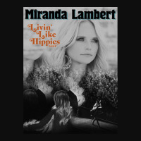 Miranda Lambert - Livin Like Hippies Crop Top | Artistshot