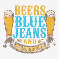 Beers Blue Jeans Bonfires Quotes Country Life Adjustable Cap | Artistshot