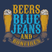 Beers Blue Jeans Bonfires Quotes Country Life Men Denim Jacket | Artistshot