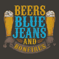 Beers Blue Jeans Bonfires Quotes Country Life Bucket Hat | Artistshot