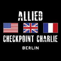 Checkpoint Charlie Cold War Berlin Wall East Germany France Pocket T-shirt | Artistshot