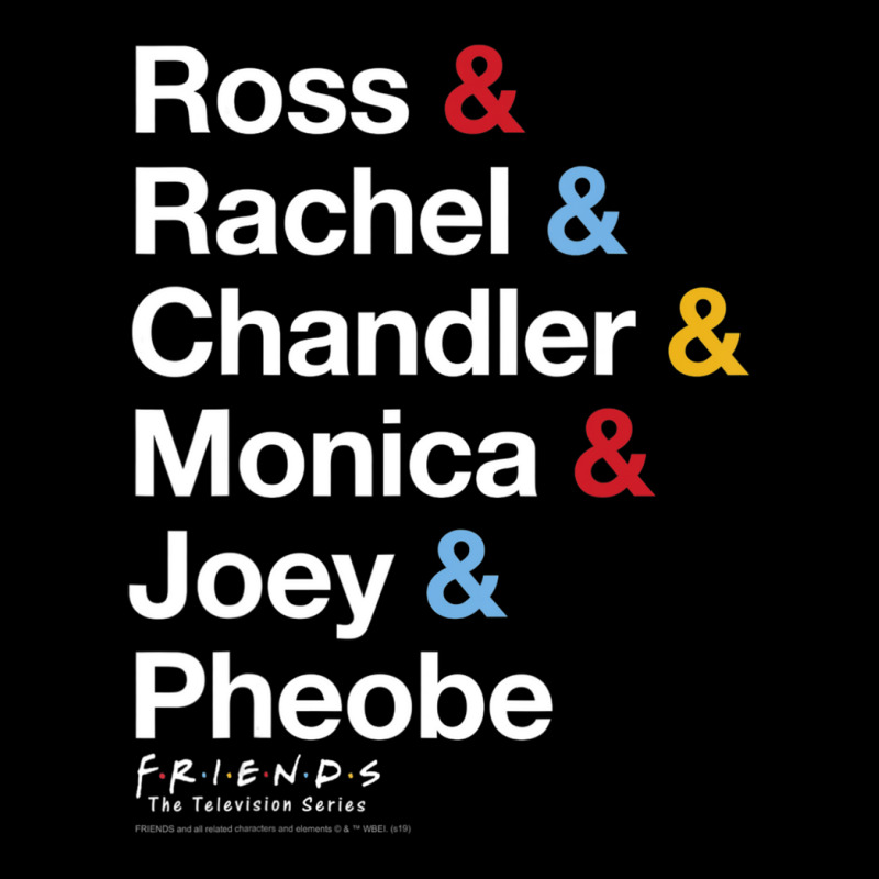 Friends All The Friends Name Stack Youth Jogger | Artistshot