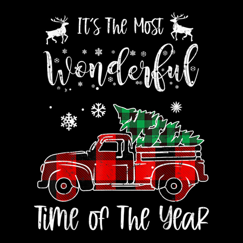 It's The Most Wonderful Time Of The Year Christmas Red Truck Toddler Sweatshirt by Outpost | Artistshot