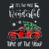 It's The Most Wonderful Time Of The Year Christmas Red Truck Crewneck Sweatshirt | Artistshot