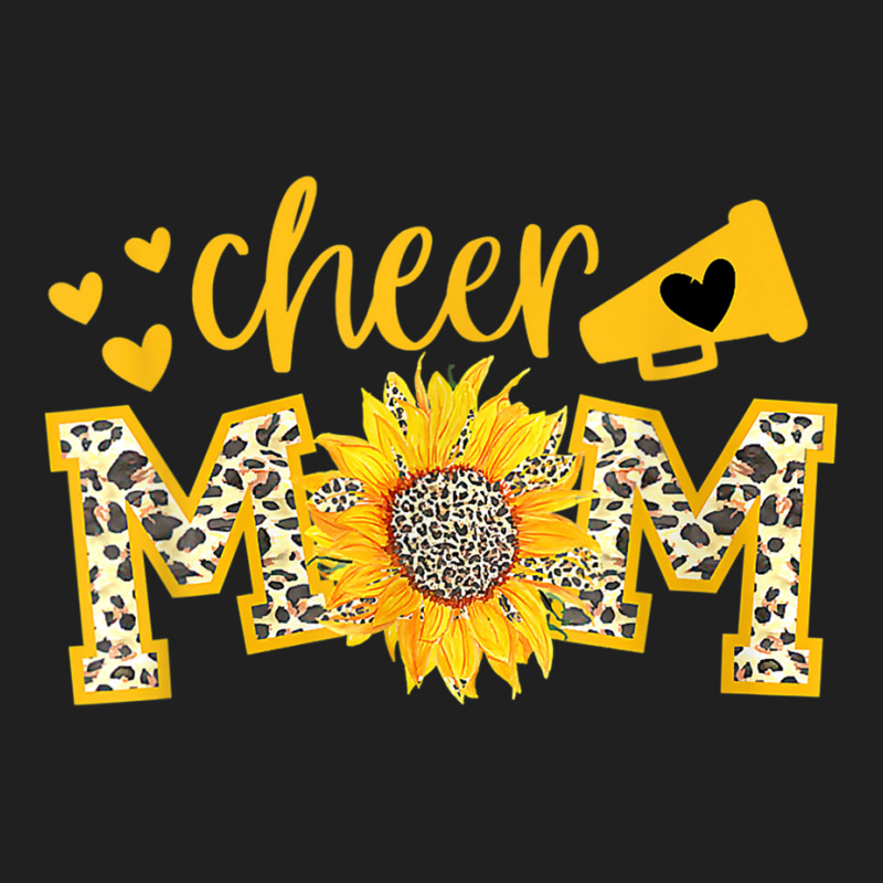 Cheer Mom Megaphone Cute Sunflower Leopard Cheetah Ladies Polo Shirt by RutheSanmartin | Artistshot