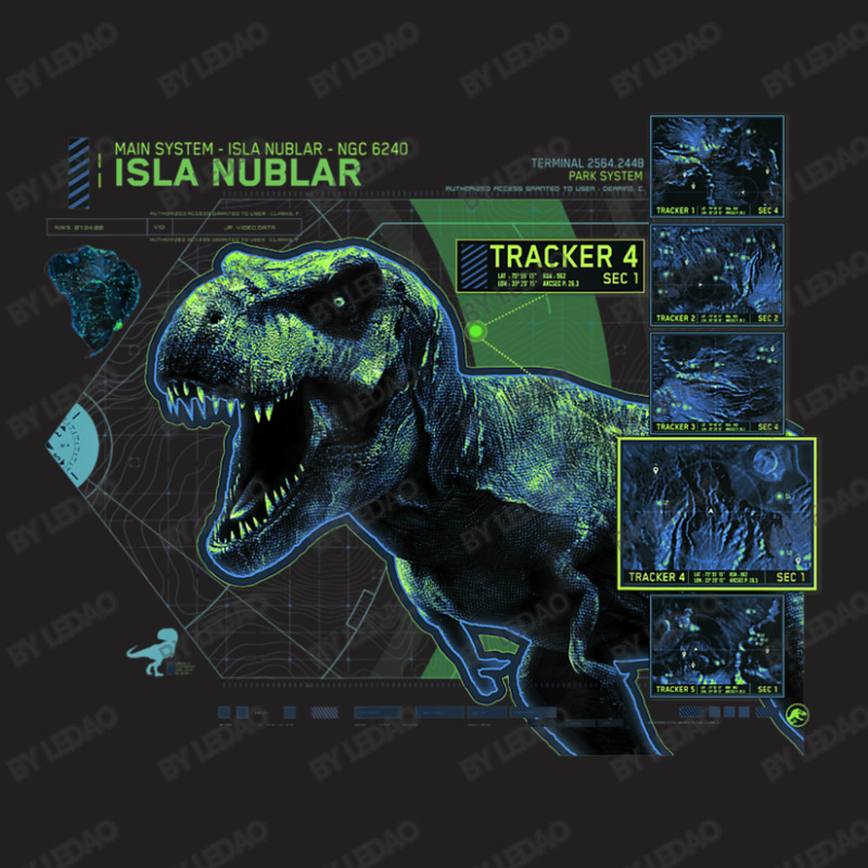 2 Isla Nublar Tracker T-shirt | Artistshot