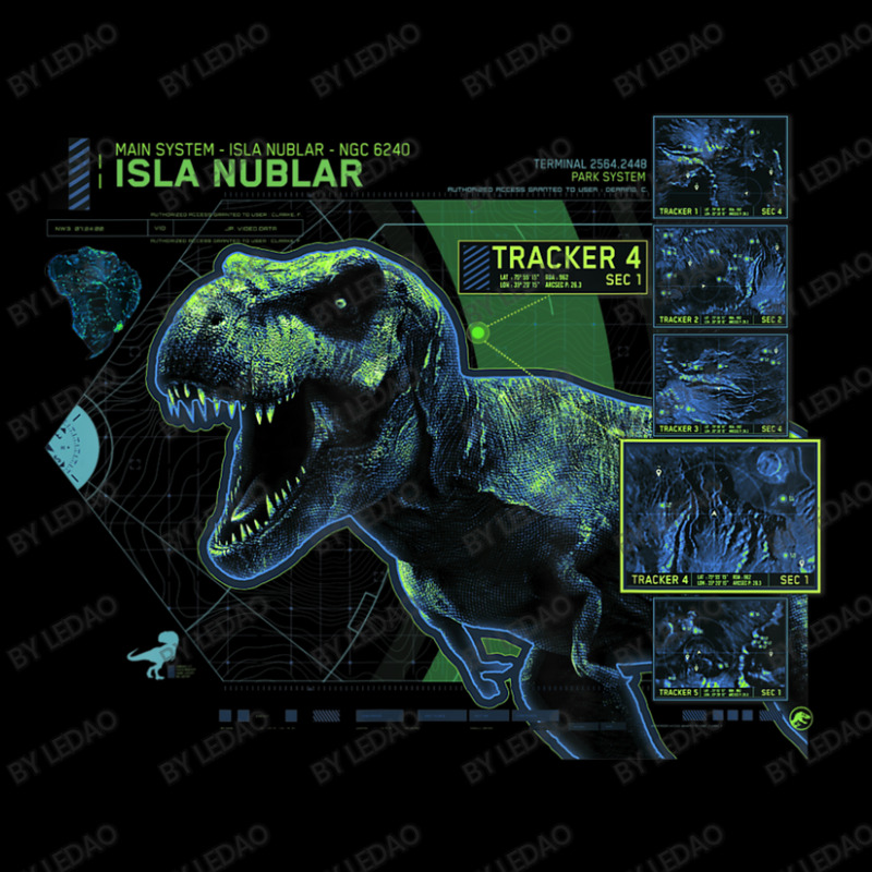 2 Isla Nublar Tracker Pocket T-shirt | Artistshot