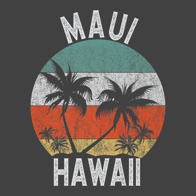 Maui Shirt Hawaii Retro Sunset Palm Trees Hawaiian Island Premium T Sh Vintage T-Shirt by cm-arts | Artistshot