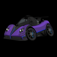 Pagani Zonda (purple) Women's V-neck T-shirt | Artistshot