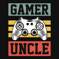 Gamer Uncle Retro Video Game Controller Cool Gamer Gifts For Men Boys  Metal Print Square | Artistshot