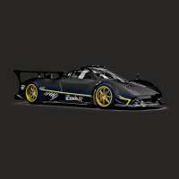 Pagani Zonda R Supercar Racing Cartoon Ladies Fitted T-shirt | Artistshot