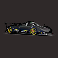 Pagani Zonda R Supercar Racing Cartoon Racerback Tank | Artistshot