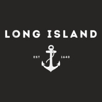 Long Island New York Est 1640 Tank Top Ladies Fitted T-shirt | Artistshot