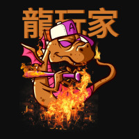 The Player Dragon The Baseball Bat Dragon Lichdragon Chinese Writing E Crop Top | Artistshot