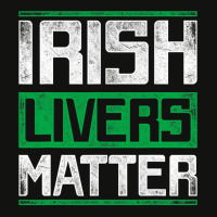 Irish Livers Matter St Patricks Day T Shirt Scorecard Crop Tee | Artistshot