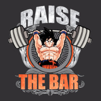 Raise The Bar Goku Spirit Bomb Barbell Vintage Hoodie | Artistshot