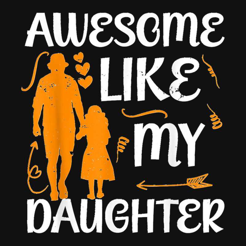 Awesome Like My Daughter Fathers Day Full Set Car Mats | Artistshot