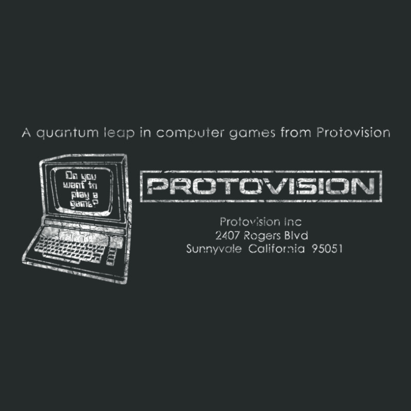 Protovision Computer Games (wargames) Women's Triblend Scoop T-shirt by MargaretDaniels | Artistshot