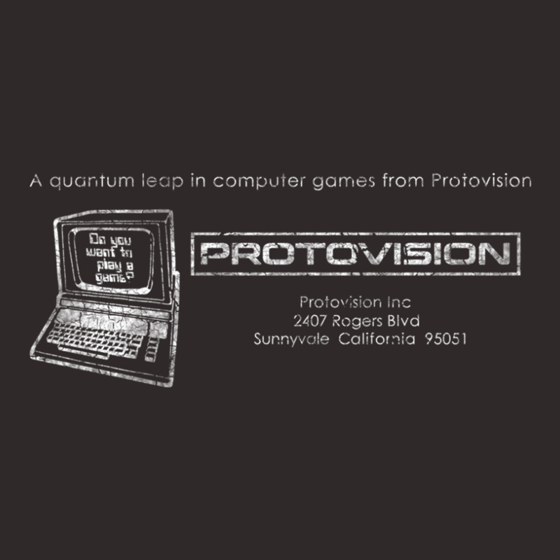 Protovision Computer Games (wargames) Racerback Tank by MargaretDaniels | Artistshot