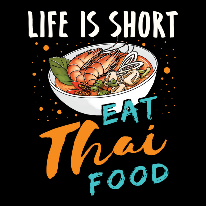 Life Is Short Eat Thai Food Pocket T-shirt | Artistshot