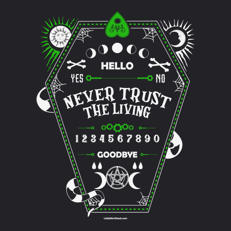 Halloween Never Trust Living Goodbye Scary Sweatshirt Youth Tee | Artistshot