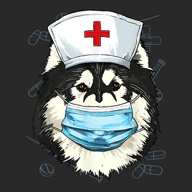 Hospital Alaskan Malamute Er Nurse Rn Lpn Nurse Life Pet Dog T Shirt Printed Hat | Artistshot