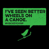 Canoe Wheels Hockey Chirp V-neck Tee | Artistshot