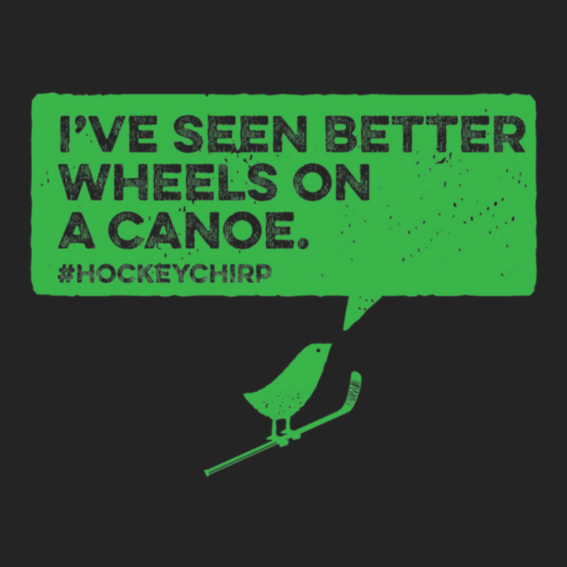 Canoe Wheels Hockey Chirp 3/4 Sleeve Shirt | Artistshot