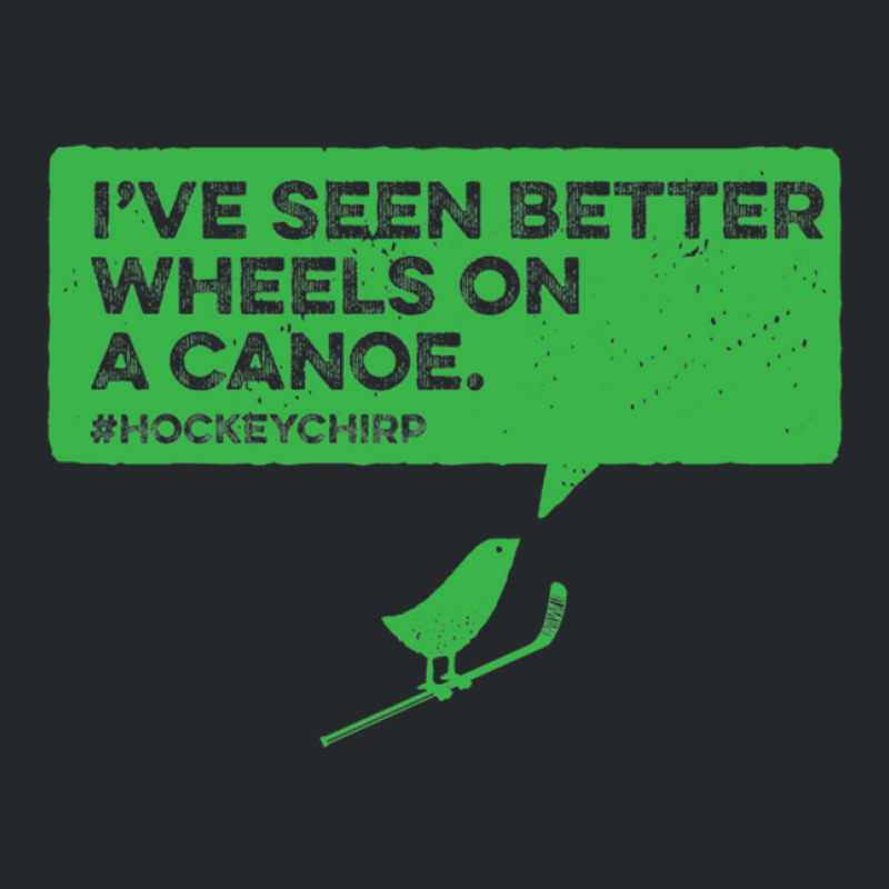 Canoe Wheels Hockey Chirp Crewneck Sweatshirt | Artistshot