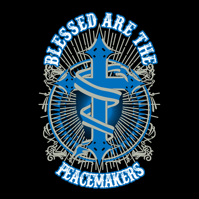 Blessed Are The Peacemakers T-shirt Christian Bible God Design Adjustable Cap | Artistshot