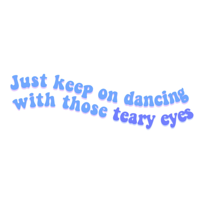 Teary Eyes Katy Perry Smile Album Lyrics Sticker | Artistshot