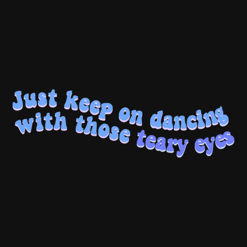 Teary Eyes Katy Perry Smile Album Lyrics Rectangle Patch | Artistshot