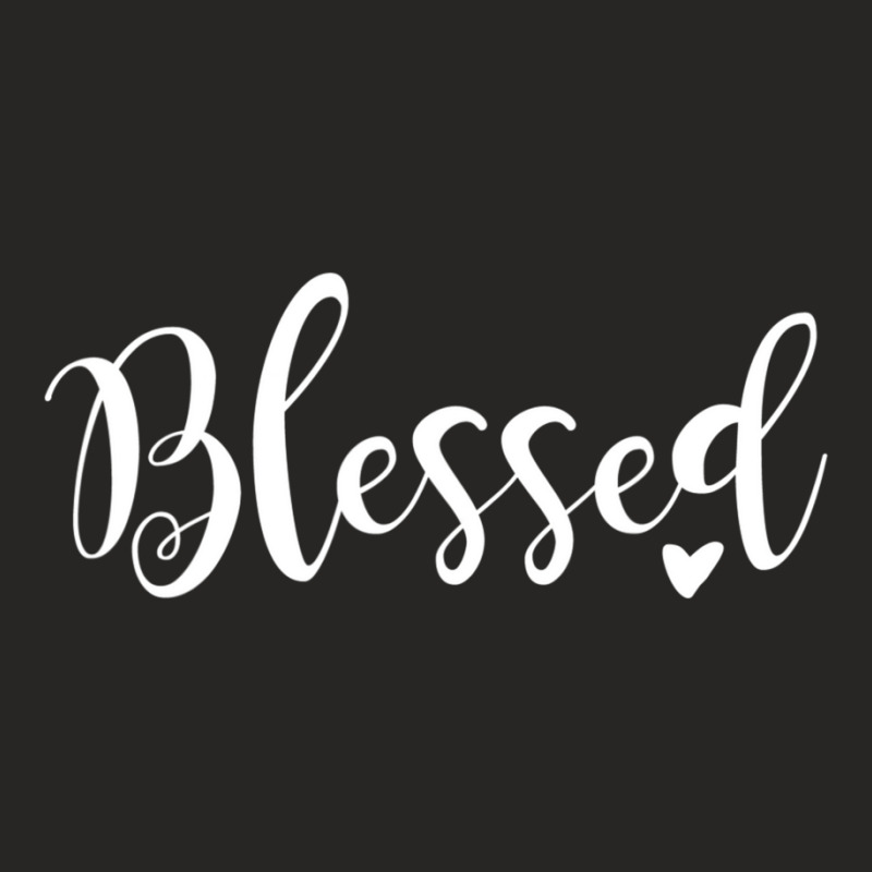 Blessed Inspirational Ladies Fitted T-Shirt by cm-arts | Artistshot