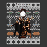 Friends Christmas Group Shot Ugly Sweater Style Toddler Hoodie | Artistshot