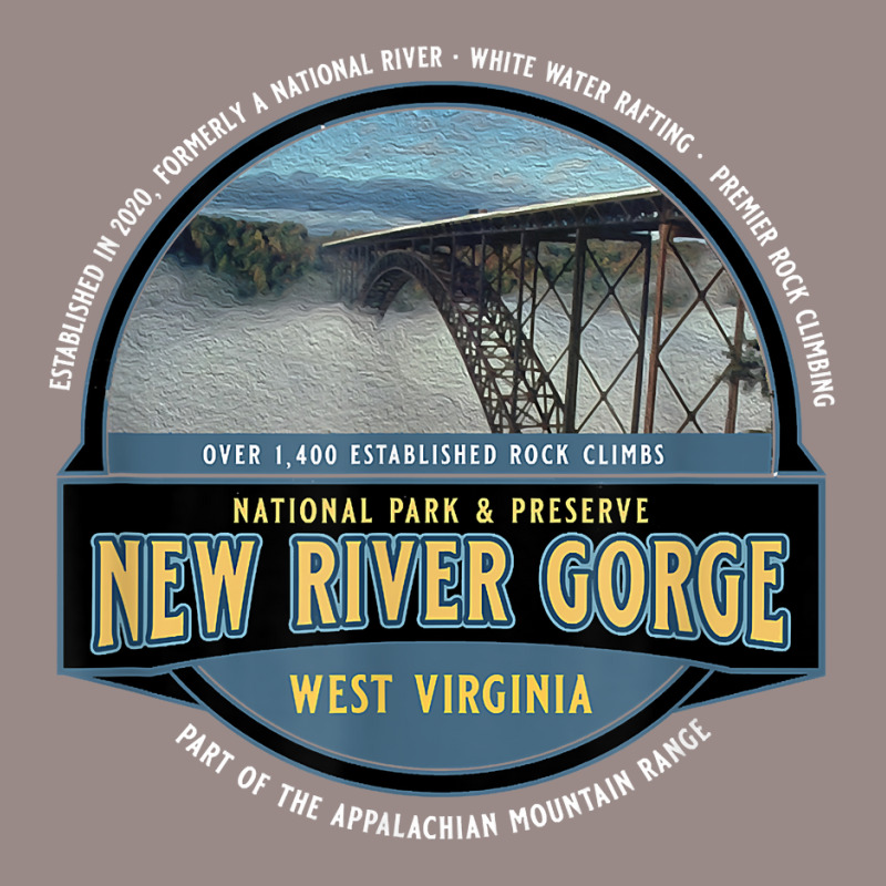 New River Gorge National Park & Preserve Souvenir T Shirt Vintage T-shirt | Artistshot