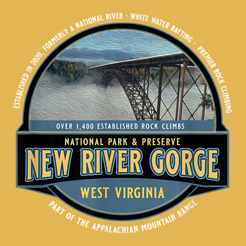 New River Gorge National Park & Preserve Souvenir T Shirt Vintage Hoodie And Short Set | Artistshot