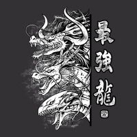 Trio Dragon Bw Vintage Hoodie | Artistshot