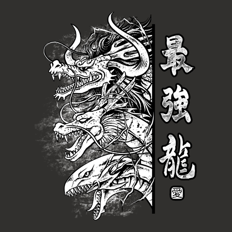 Trio Dragon Bw Champion Hoodie by Kenlofu52 | Artistshot