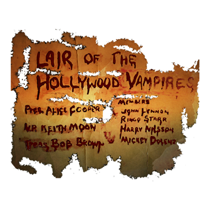 Lair Of The Hollywood Vampires Design Sticker | Artistshot